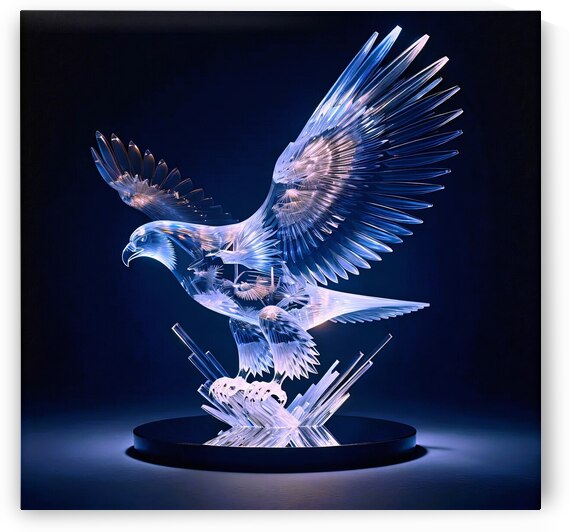 Eagle Scape  by Byron Johnson