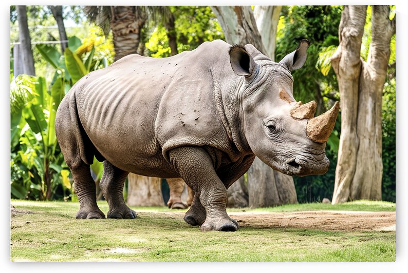 A rhinoceros in what appears to be a zoo or wildl 1722839494.4431 by Veres Ioana