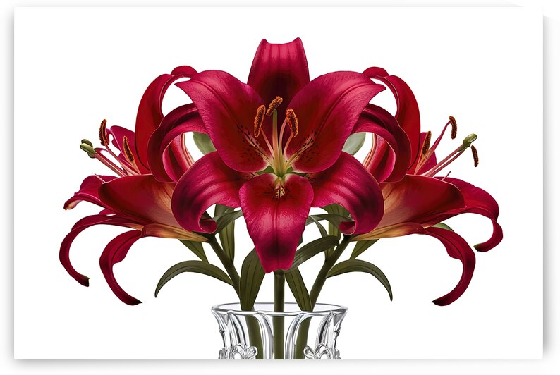 An exquisite close up photograph of a vibrant red by Mariana Tirca