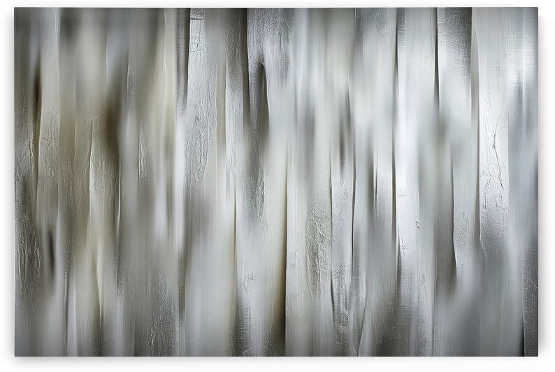 A striking abstract artwork featuring a blurry te by Mariana Tirca