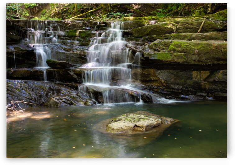 West Virginia New River Waterfall by Norma Brandsberg Photography