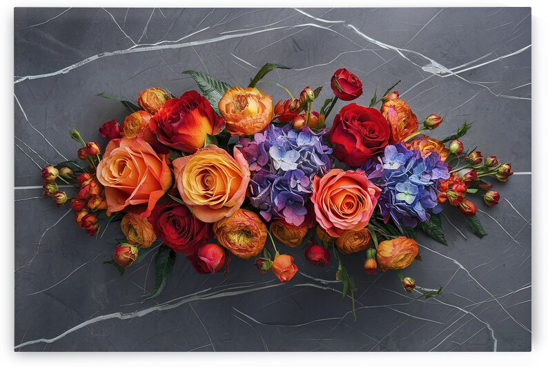 Autumn creative composition roses hydrangea flowe 1723014357.6004 by Marius Tomus