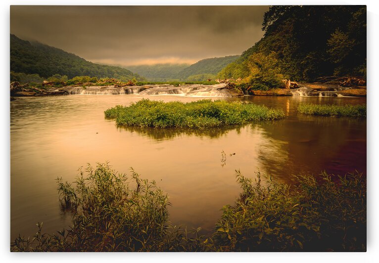 New River National Park Sandstone Waterfalls by Norma Brandsberg Photography