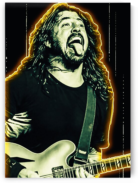 Dave in Black by neonartroom