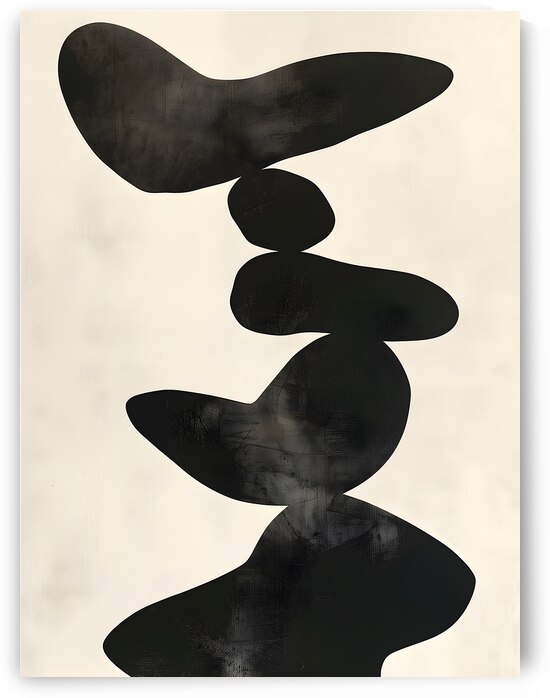 ABSTRACT FACE ART  60 by Online Arts