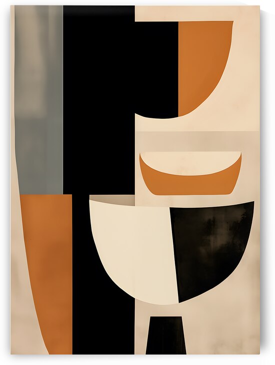 ABSTRACT FACE ART  63 by Online Arts