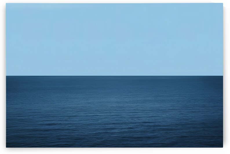 a plain blue background  3 by Mitica Mihaila