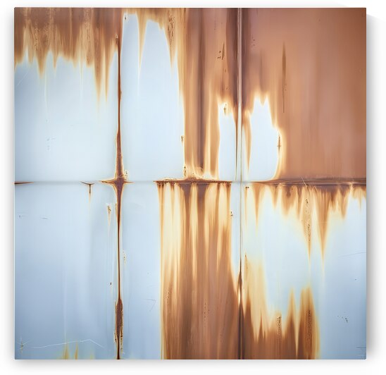 A captivating close up photograph of an aged rust by Mitica Mihaila