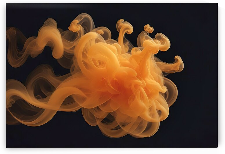 A captivating abstract artwork featuring swirling by Mitica Mihaila