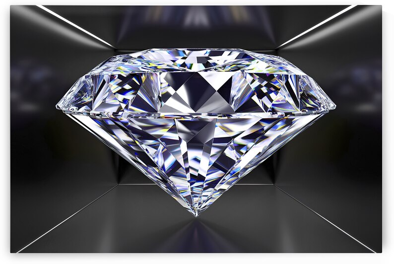 A stunning 3D rendering of diamonds 3 by Mitica Mihaila