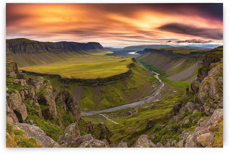 A breathtaking panoramic view of a high altitude by Mitica Mihaila