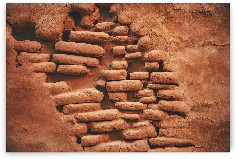 a weathered old wall 1 by Mitica Mihaila