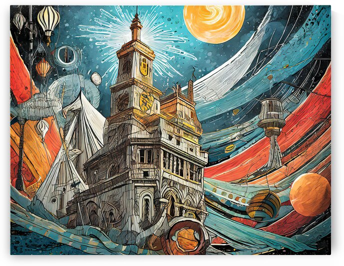 Galactic Fortress - GIA2401-0292-ILU by JordiCarrio