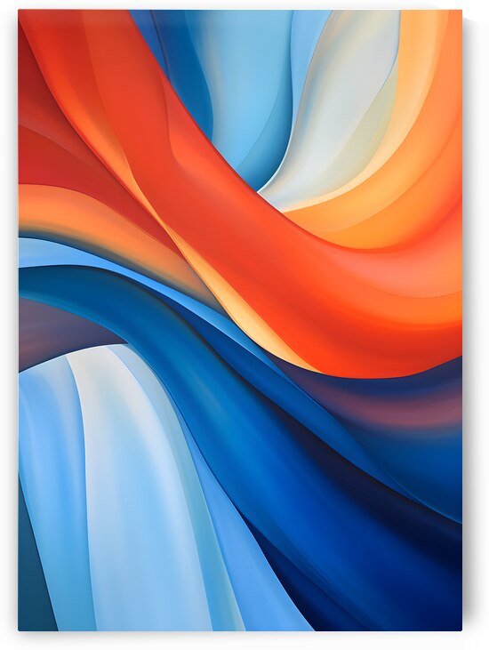 ABSTRACT COLORFUL 11 by Online Arts