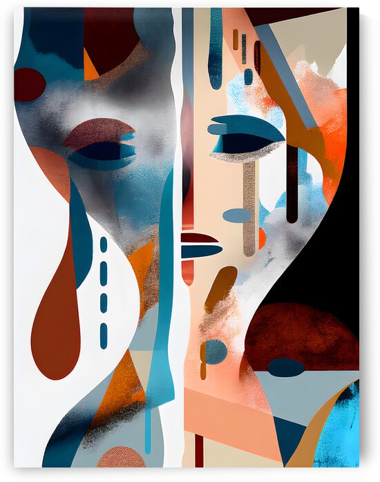 ABSTRACT COLORFUL 12 by Online Arts