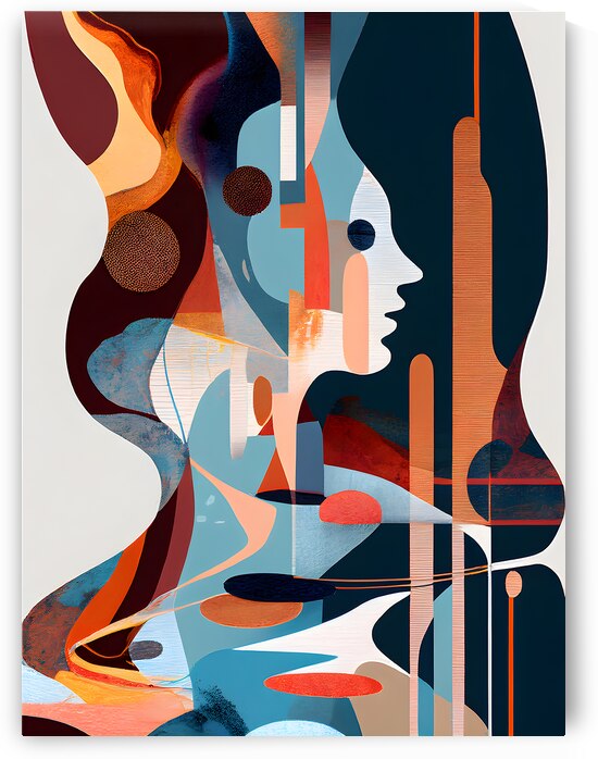 ABSTRACT COLORFUL 16 by Online Arts