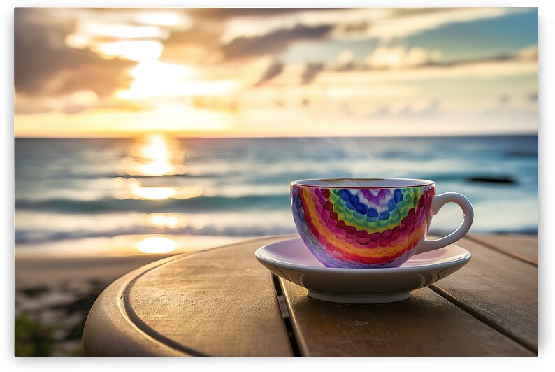 A beautifully composed image of a vibrant colorfu by Mitica Mihaila