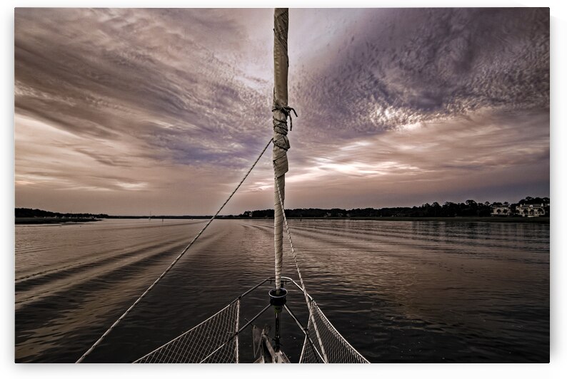Hilton Head Better on an Americas Cup Yacht by Norma Brandsberg Photography