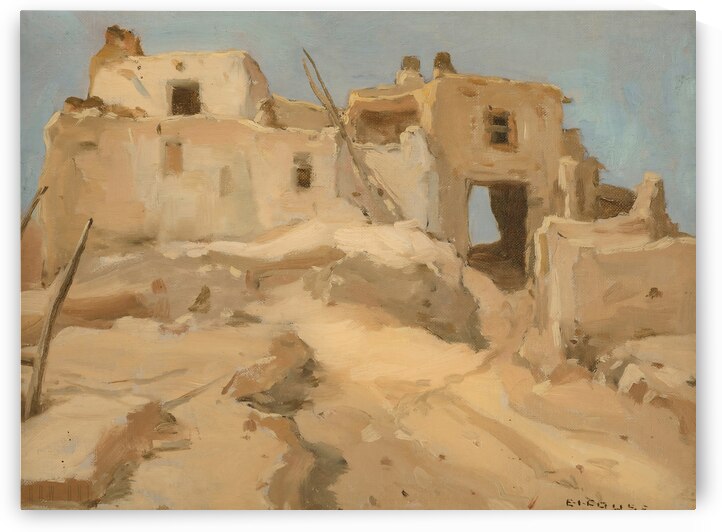 1903 Hopi Archway Walpi Arizona  by Row One Brand