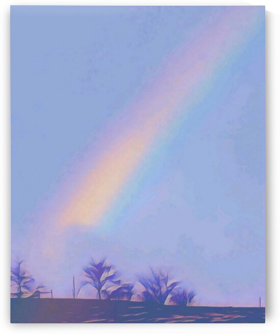 Rainbow Landscape by Millie R Lissow