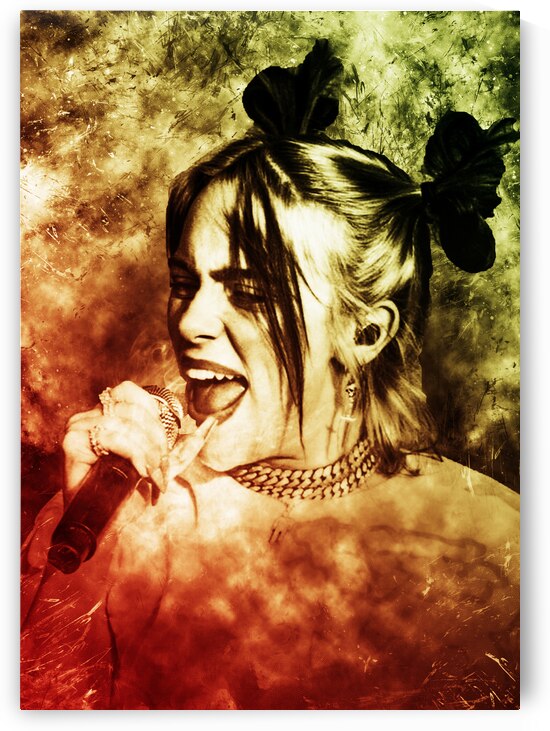 Billie Eilish by neonartroom