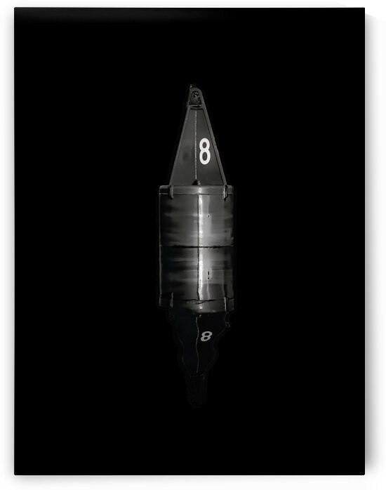 Reflections In Buoy  8 by Blaine Stoner