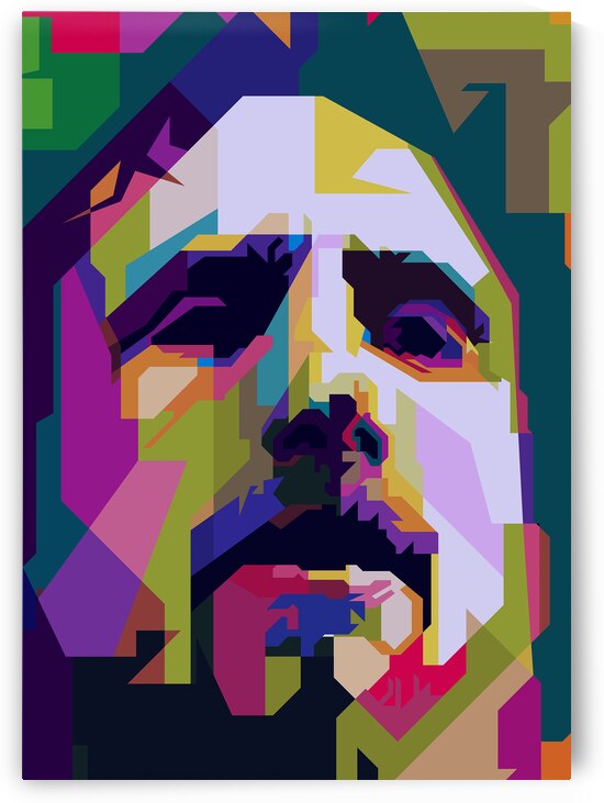 Zack De La Rocha Rock Singer Pop Art WPAP by Artkreator