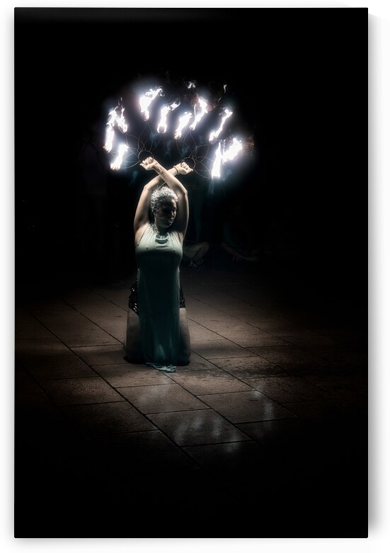 Primal Flames Dance by Dream World Images