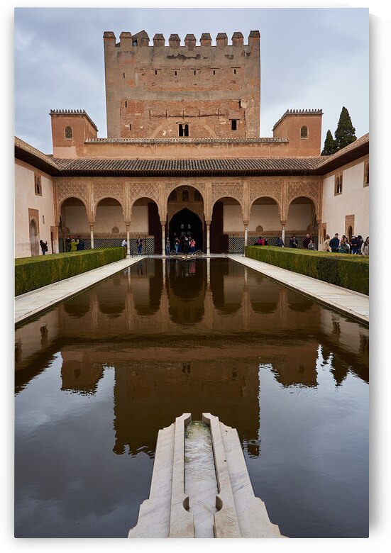 Alhambra Reflecting Pool by Malcolm Cutchin Photography