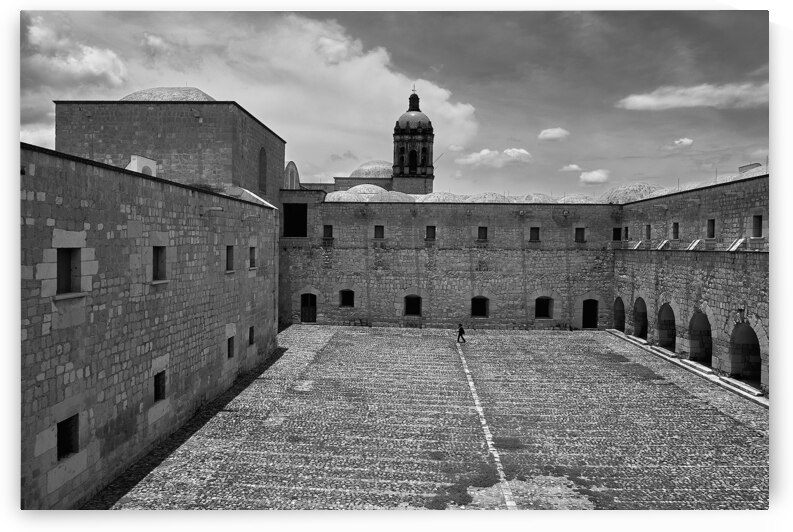 Oaxacan Courtyard by Malcolm Cutchin Photography