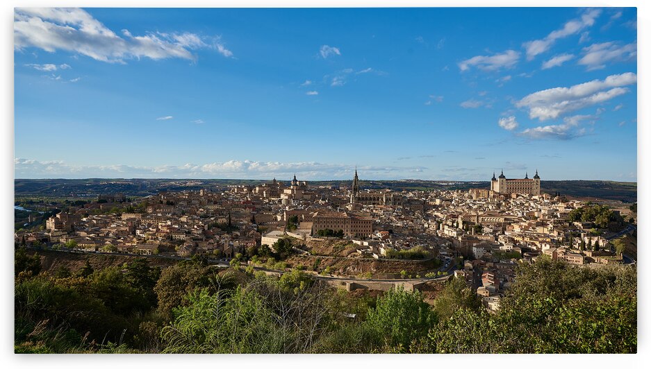 A View of Toledo Spain by Malcolm Cutchin Photography