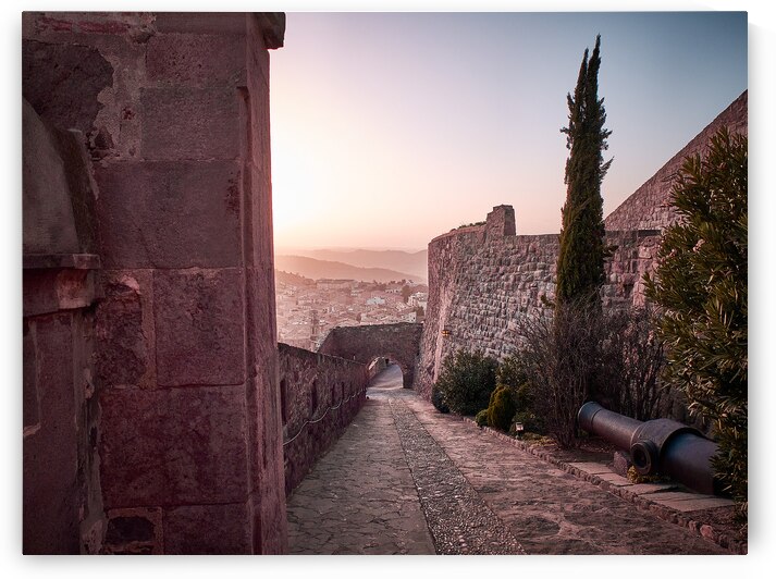 Castell de Cardona at Sunset by Malcolm Cutchin Photography