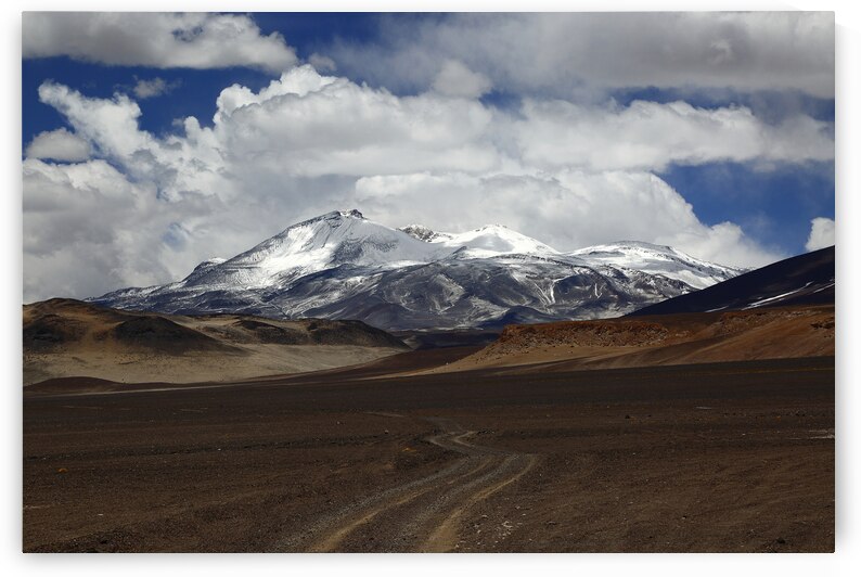 Approaching the Ojos del Salado volcano Chile by Magical Andes Photography