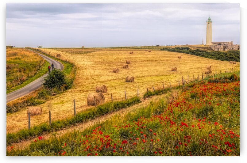 Normandy Lighthouse Bike Ride by Norma Brandsberg Photography