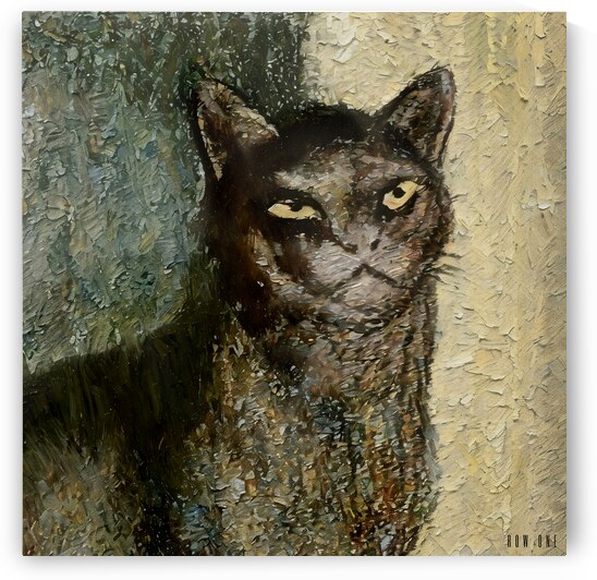 1903 Cat Art Remix by Row One Brand