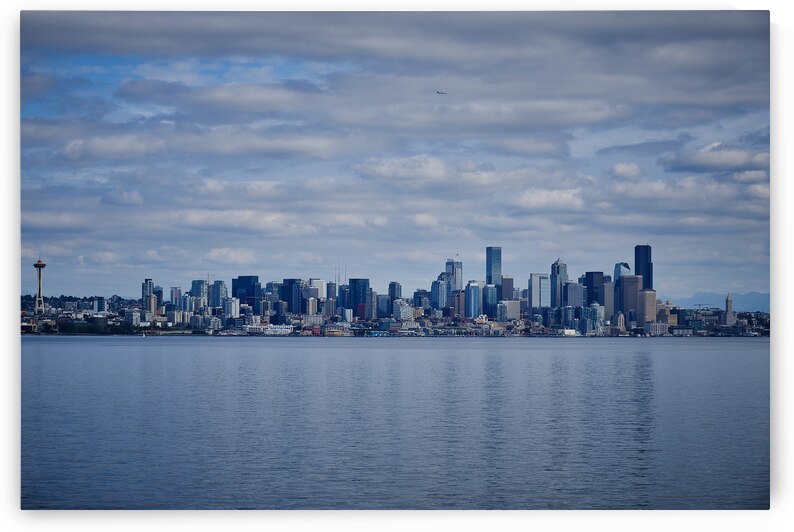 Seattle Skyline by Malcolm Cutchin Photography