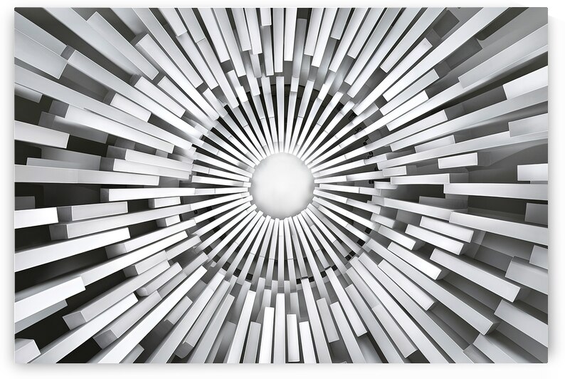 abstract white background 3 by Lucian Dragan