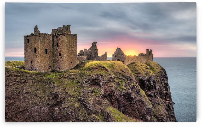 Daybreak at Dunnottar by Dave Bowman