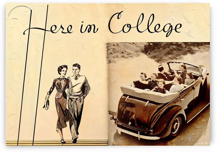 here in college by Row One Brand