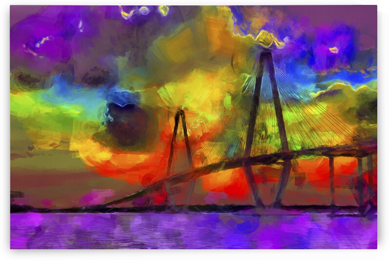 Arthur C Ravenel Bridge IV by Images By Jon Evan