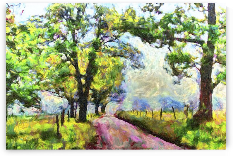 Painting in Cades Cove by Images By Jon Evan