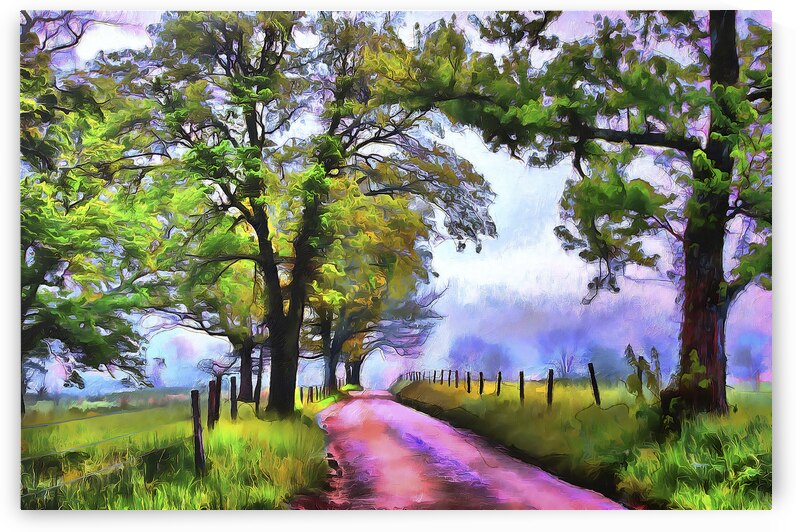 Painting in Cades Cove II by Images By Jon Evan