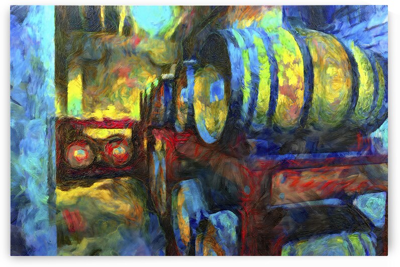 Wine Barrels 2 by Images By Jon Evan