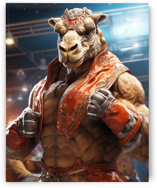 The Ring’s Raging Camel by Animal Fighters