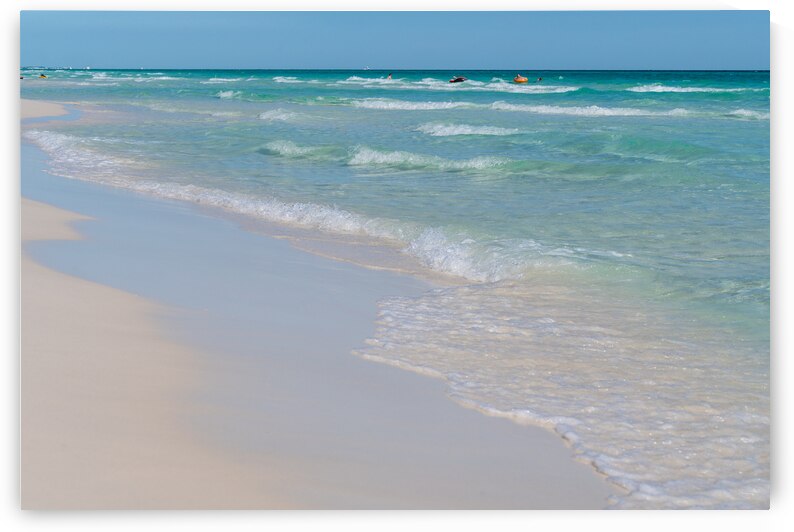 Destin Florida Coastal Waves by Jennifer White