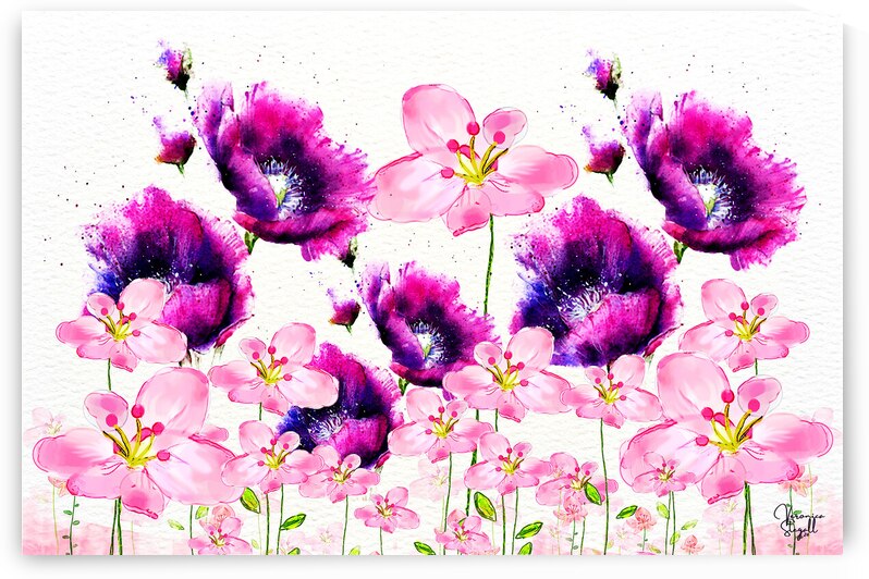 Blooming Vibrance by Veronica Stegall