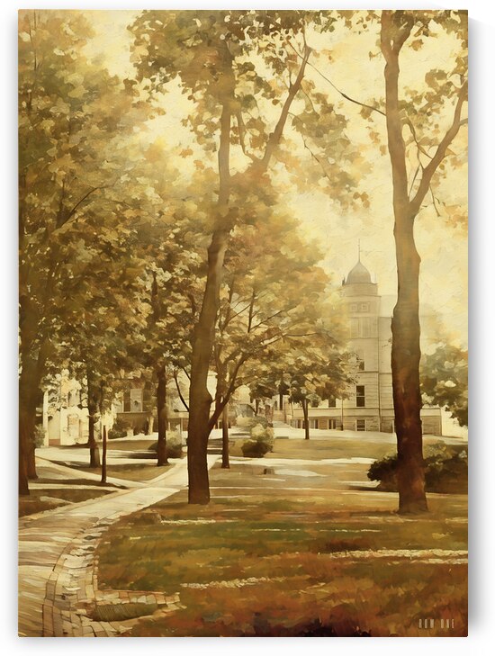 1920s Ohio University Campus Athens by Row One Brand