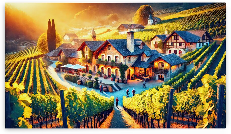 Hacienda in Golden Vineyards - GIA2401-0332-PIN by JordiCarrio