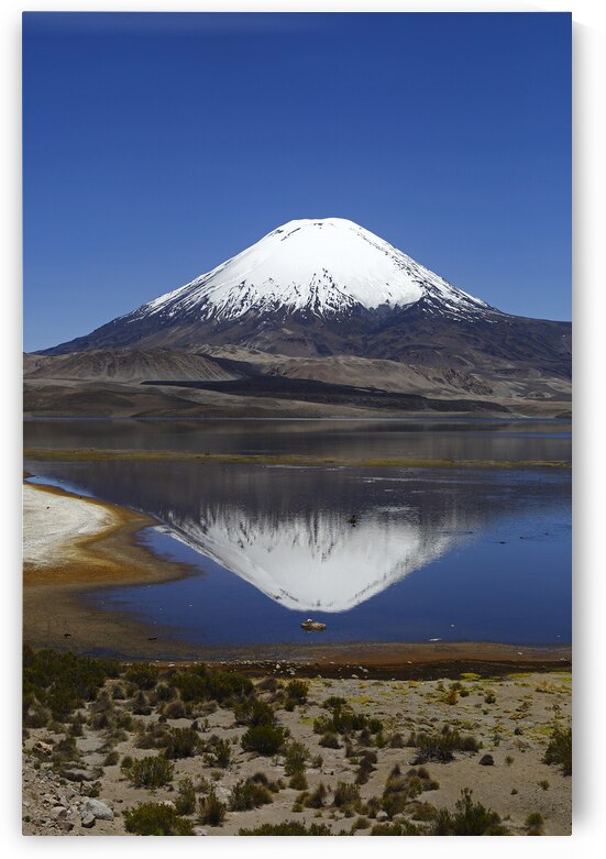 Parinacota Volcano reflections Chile by Magical Andes Photography
