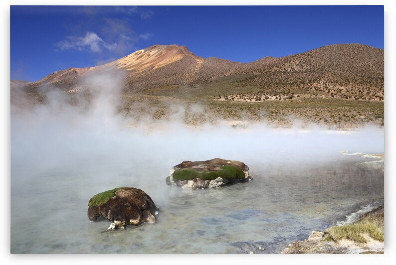 Polloquere hot springs Salar de Surire Chile by Magical Andes Photography